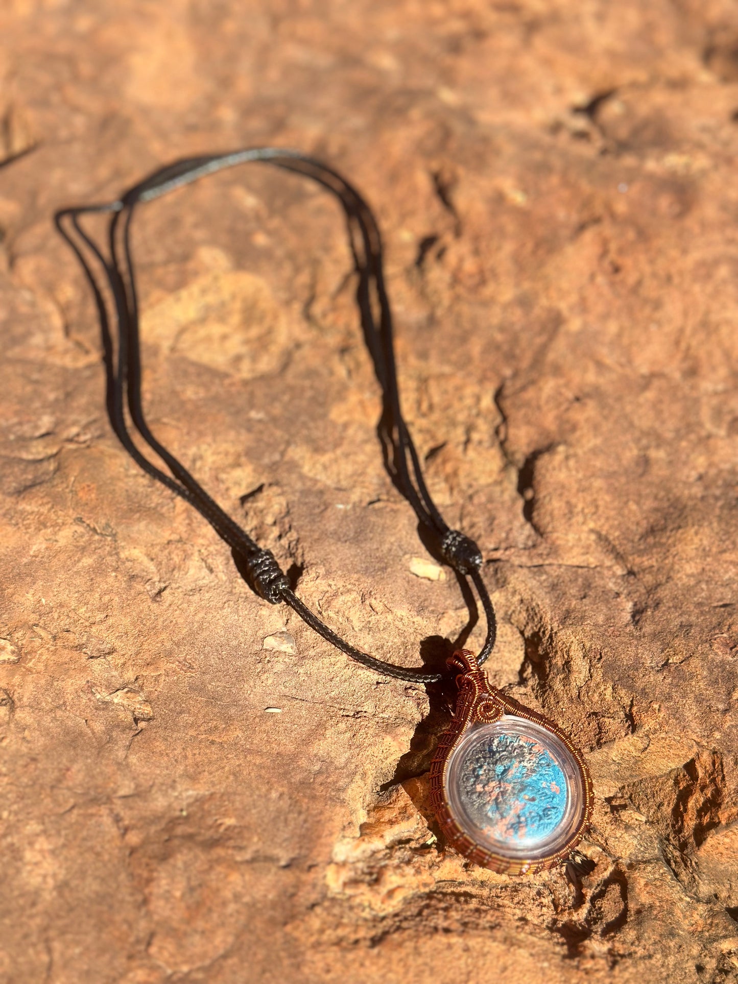 Peacock Amulet Necklace