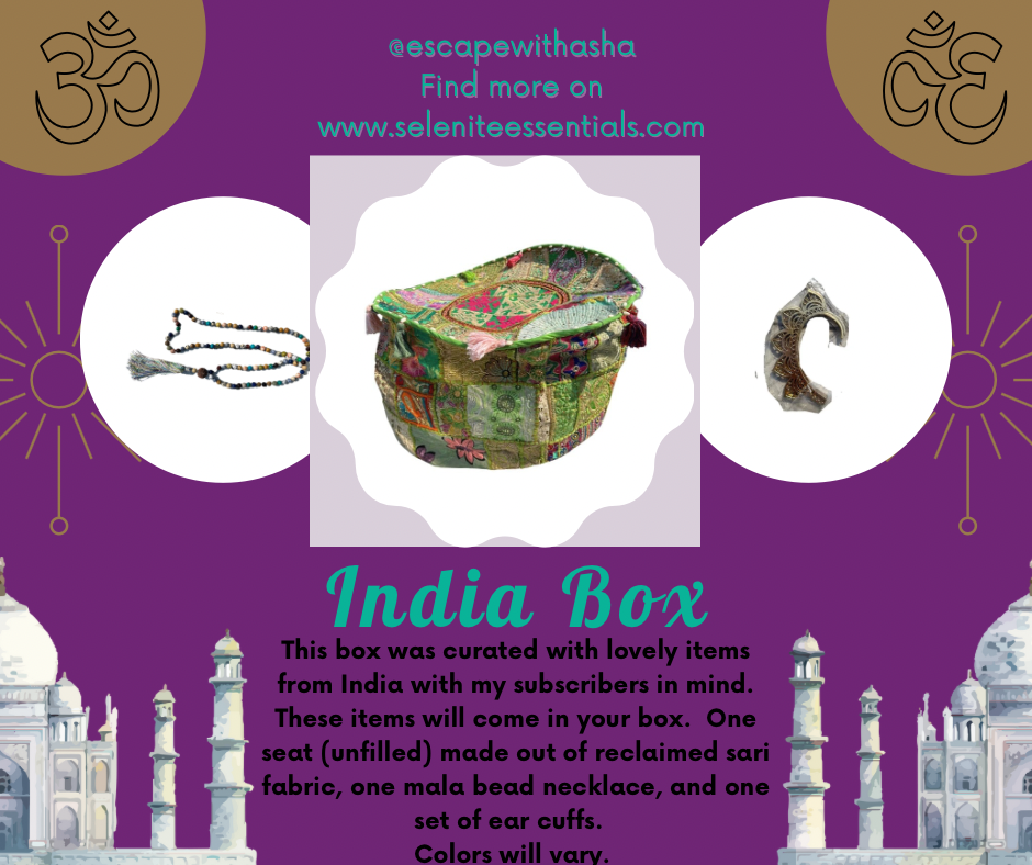 Curated Travel Box (India 24’) (honey no longer available)