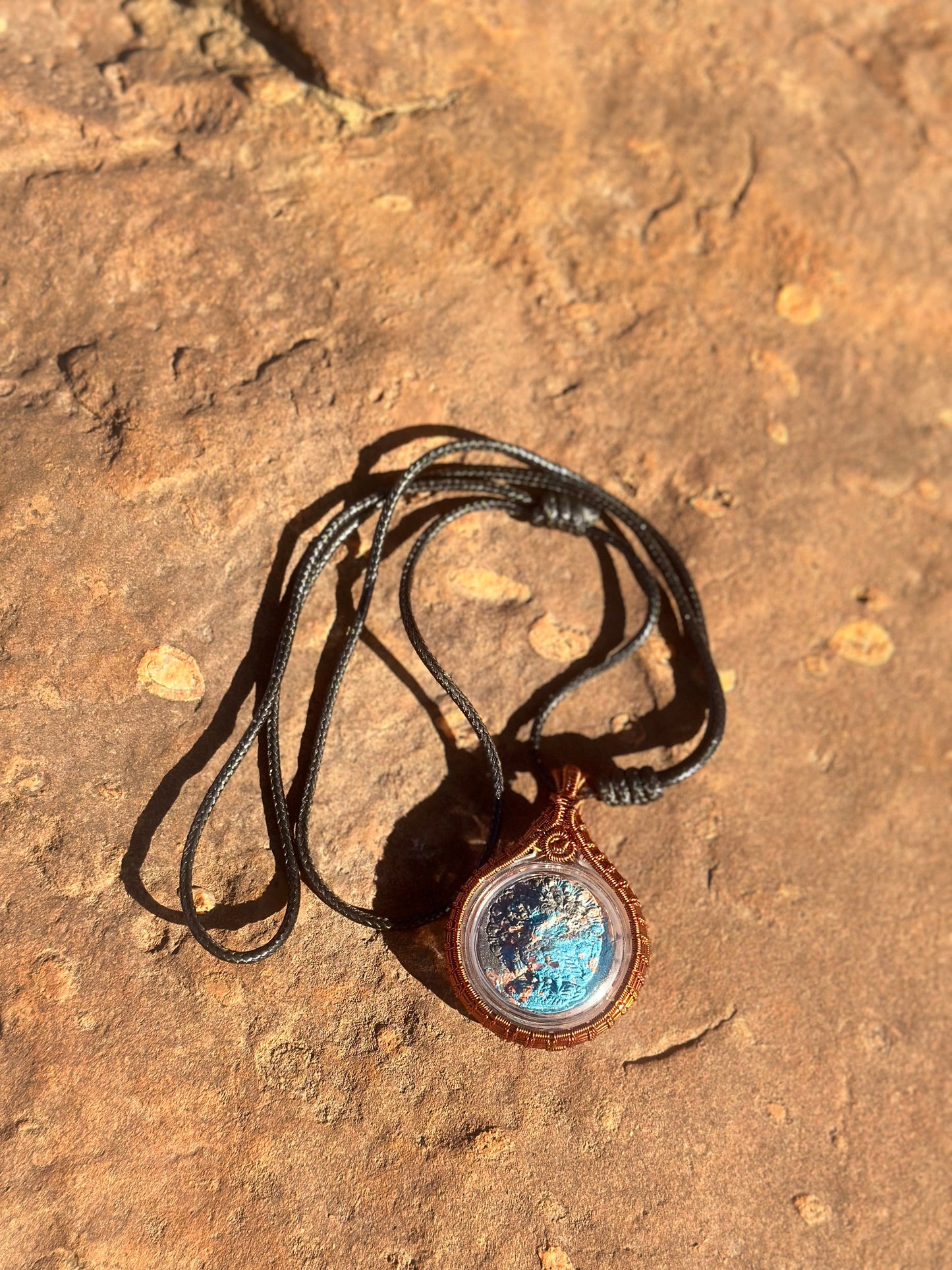 Peacock Amulet Necklace