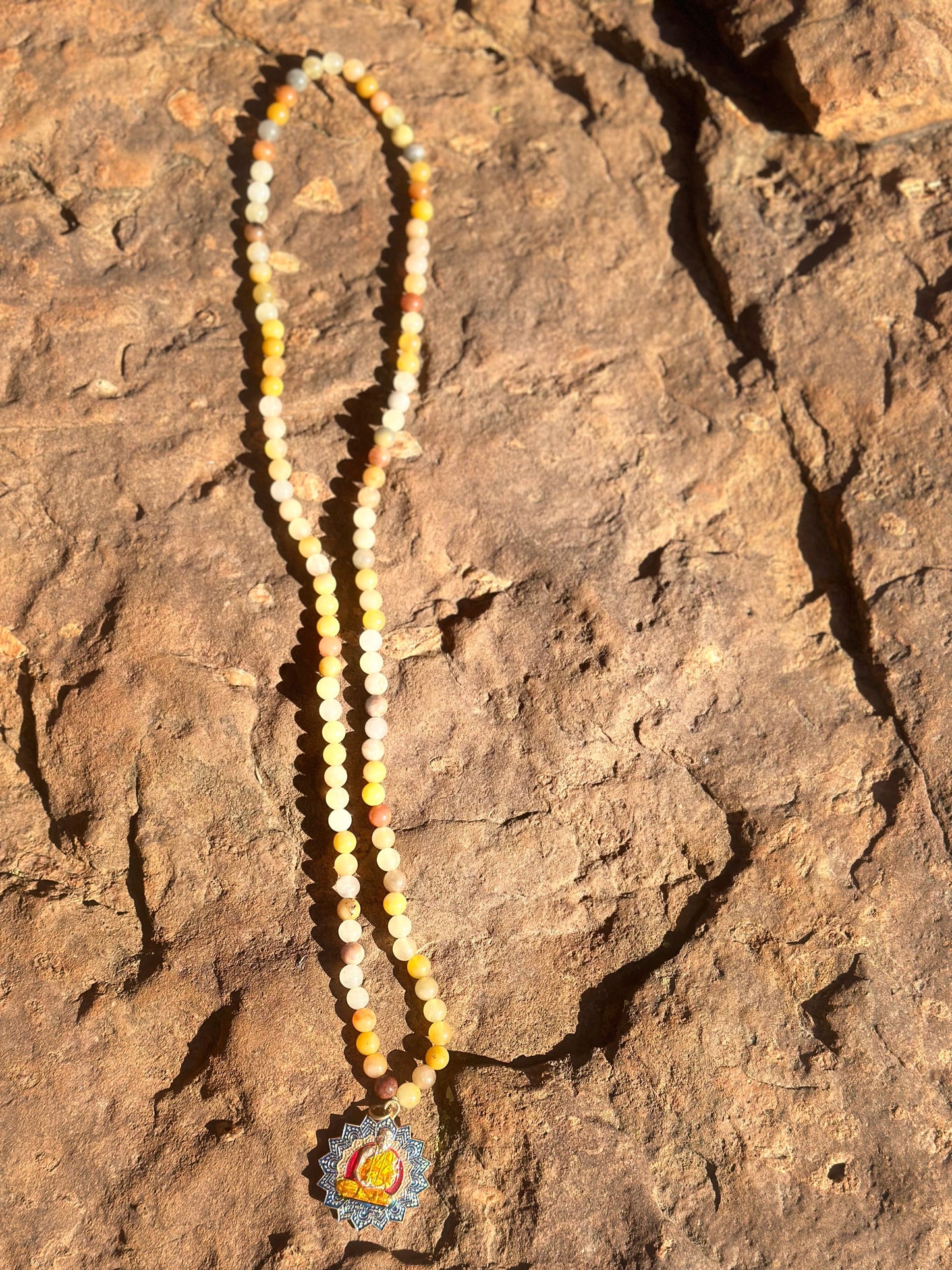 Amulet with Crystal Necklace