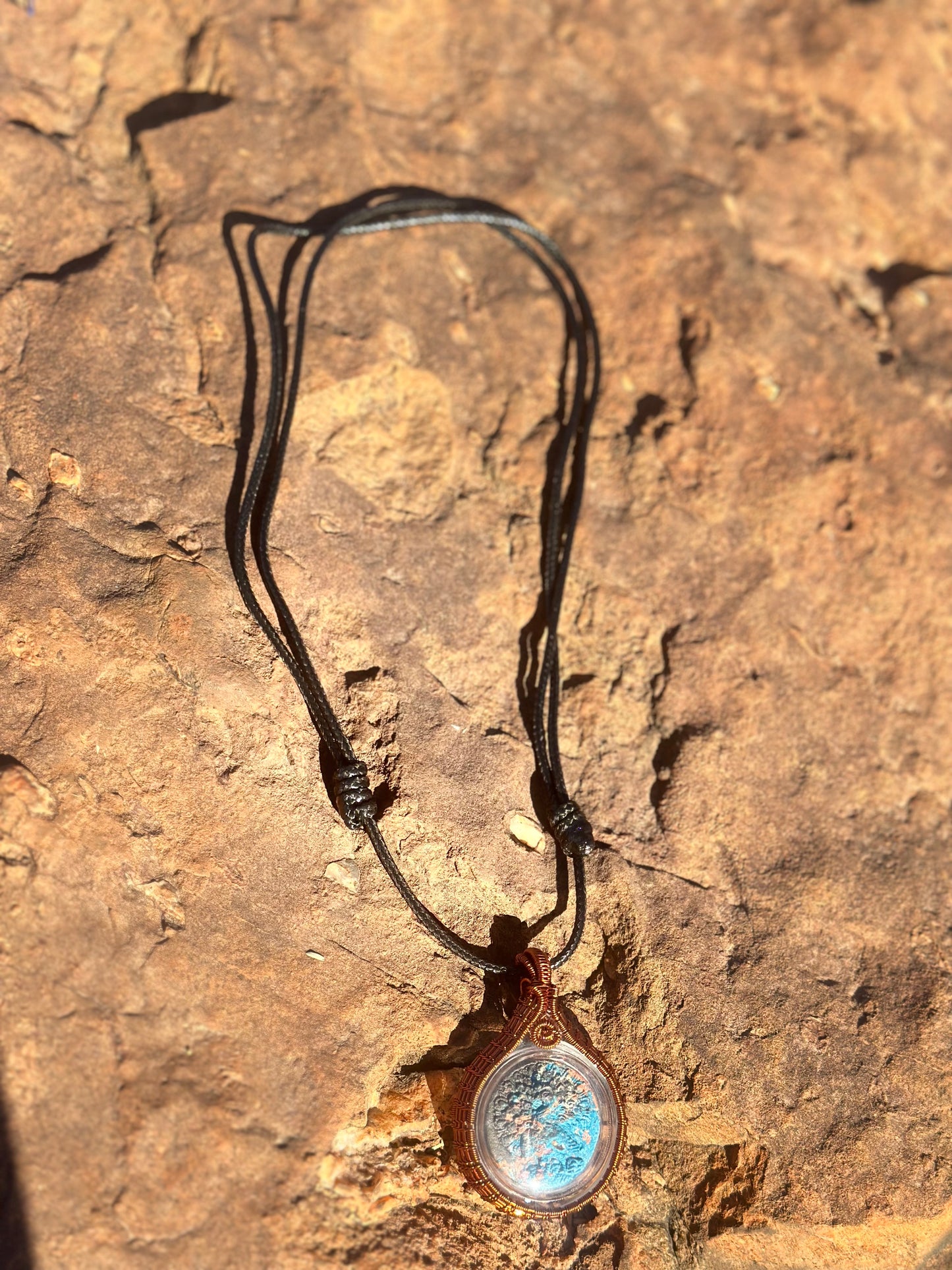 Peacock Amulet Necklace