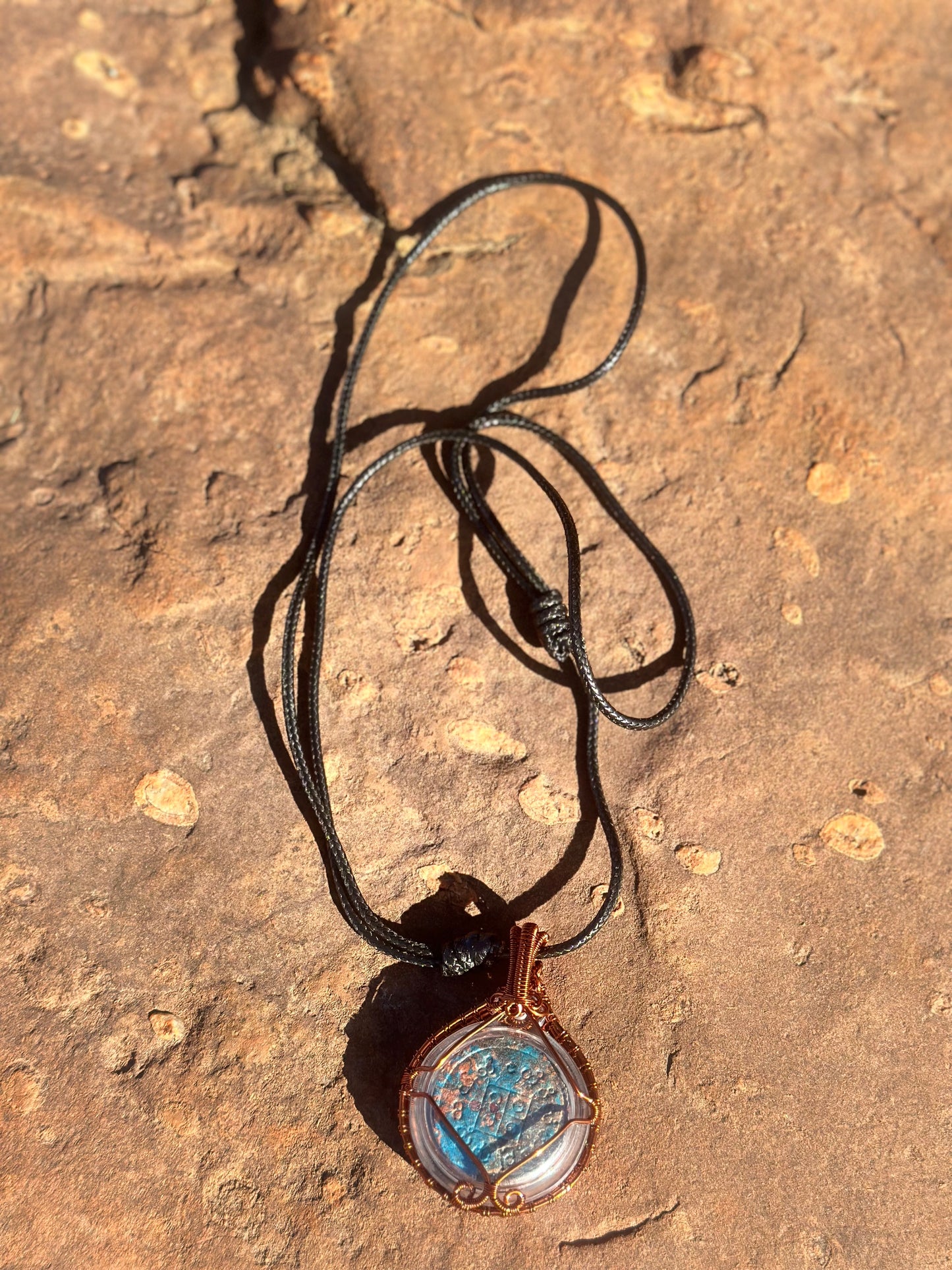 Peacock Amulet Necklace